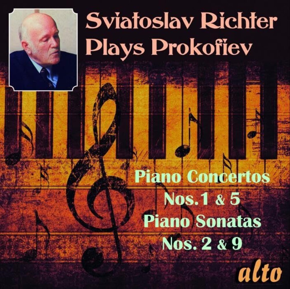 Richter Plays Prokofiev Sonatas 2 9 & Concertos 1 [CD]