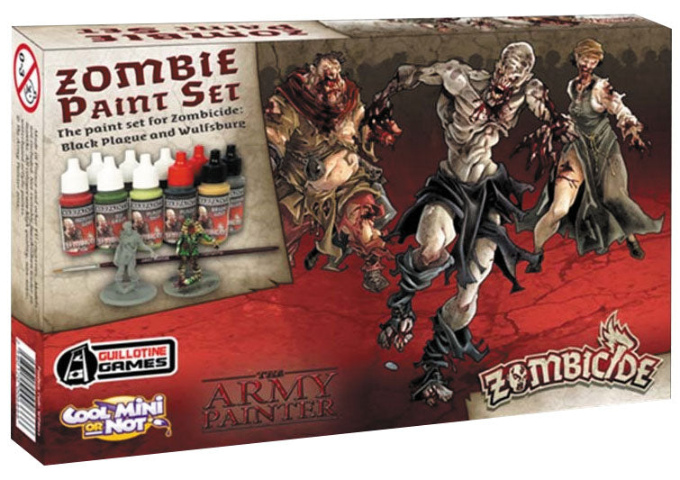 Army Painter Warpaints: Zombicide Black Plague Paint Set (ONLINE ORDER ONLY)