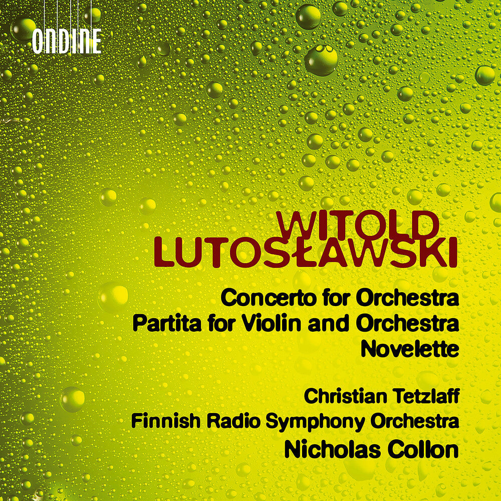 Concerto For Orchestra Partita For Violin & Orch [CD]