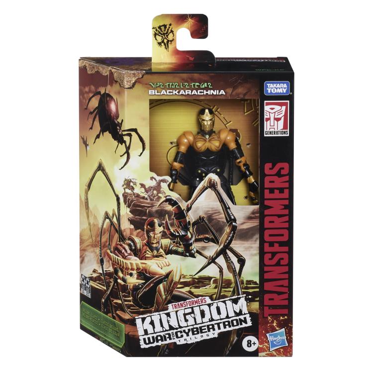 Transformers Generations Kingdom Deluxe - Blackarachnia Action Figure (ONLINE ORDER ONLY)