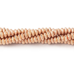 4mm Brushed Disc Beads (ONLINE ORDER ONLY)