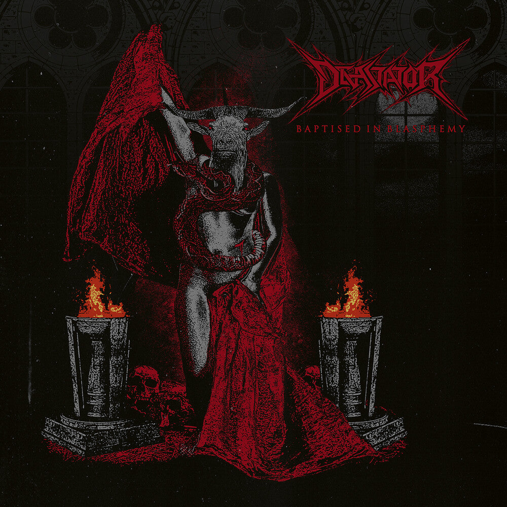 Baptised In Blasphemy [Colored Vinyl] [Clear Vinyl] [Limited Edition] (Red)
