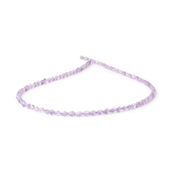 3.5-4.5mm Amethyst Straight Drilled Faceted Tear Drops 14.5 inch 75 beads (ONLINE ORDER ONLY)