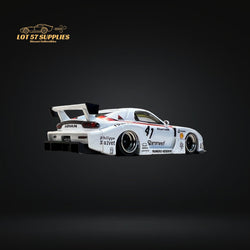 Inno64 Mazda RX-7 LBWK in White 1:64 IN64-LBWK-RX7-02 (ONLINE ORDER ONLY)