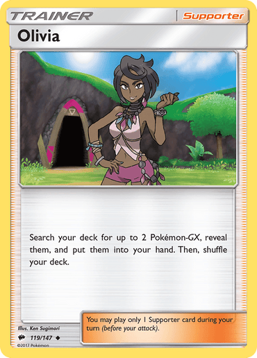 Olivia (119/147) [Sun & Moon: Burning Shadows] (Online Only)
