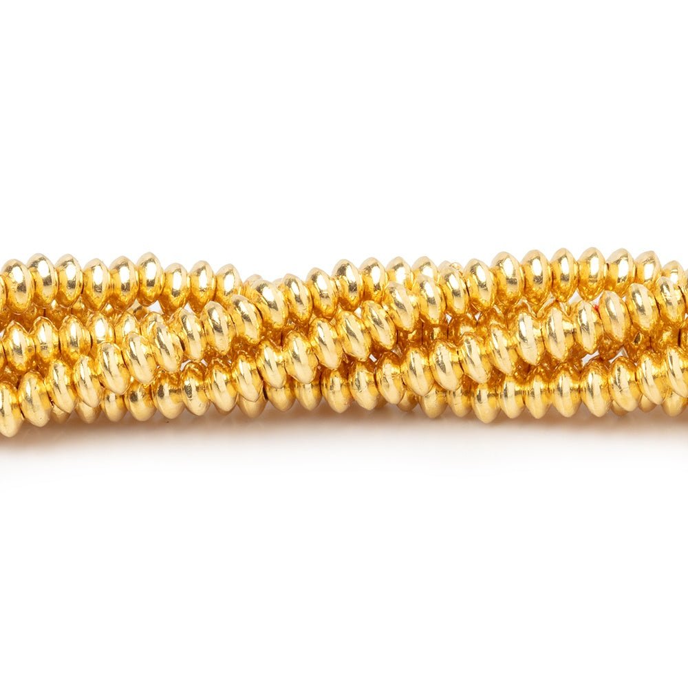 3mm Polished Disc Beads (ONLINE ORDER ONLY)