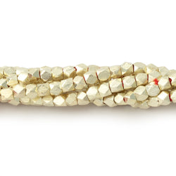 3mm Brushed Faceted Nugget Beads (ONLINE ORDER ONLY)