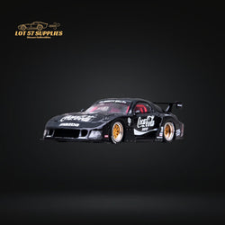 Inno64 Mazda RX-7 LBWK in Black 1:64 IN64-LBWK-RX7-01 (ONLINE ORDER ONLY)