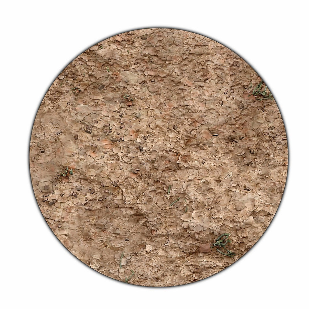 Monster Scenery: 3x3 Game Mat - Broken Grassland/Desert Scrubland (ONLINE ORDER ONLY)