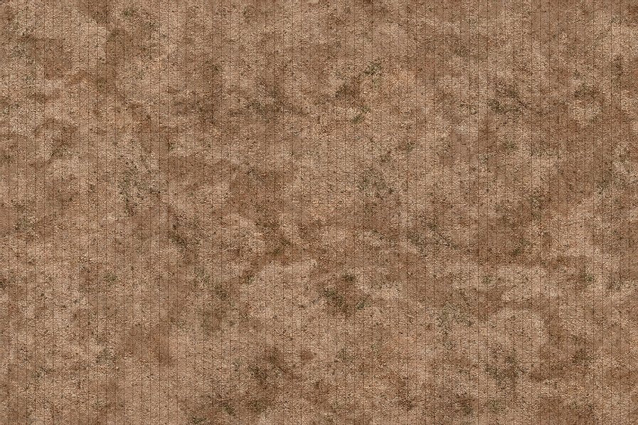 Monster Scenery: 6x4 Adventure Mat - Broken Grassland/Desert Scrubland (ONLINE ORDER ONLY)