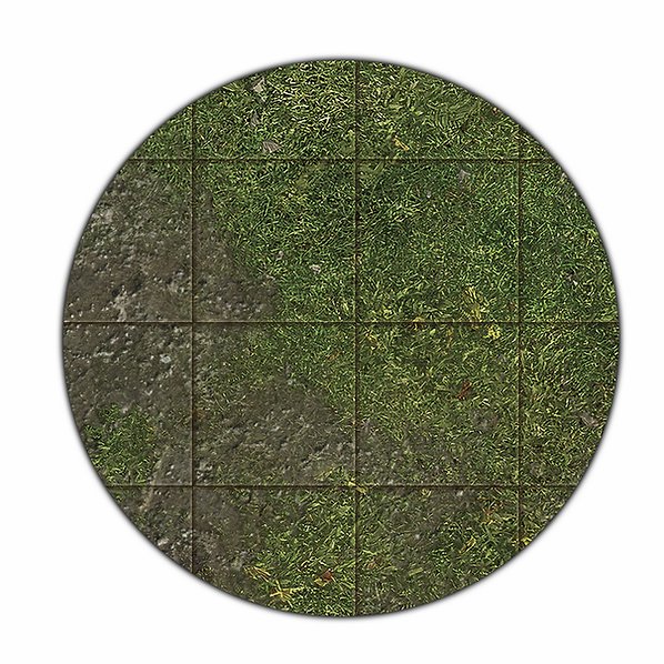 Monster Scenery: 6x4 Adventure Mat - Broken Grassland/Desert Scrubland (ONLINE ORDER ONLY)