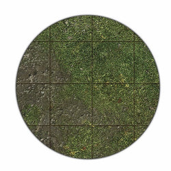 Monster Scenery: 3x3 Adventure Mat - Broken Grassland / Desert Scrubland (ONLINE ORDER ONLY)