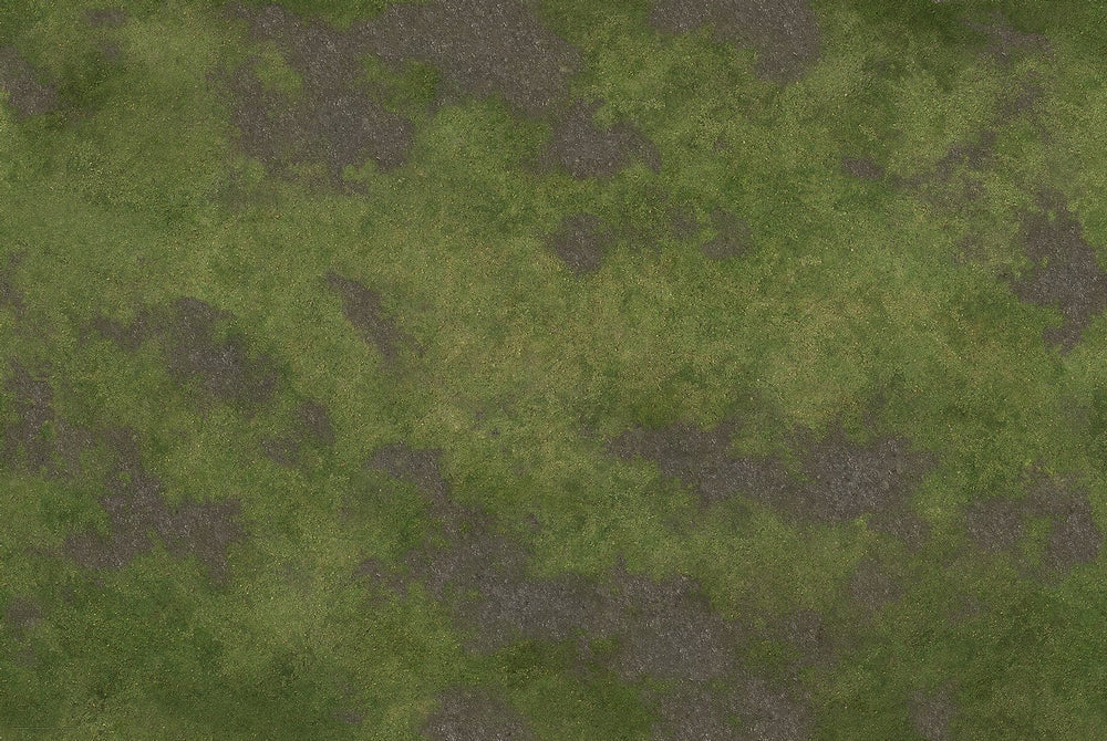 Monster Scenery: 3x3 Game Mat - Broken Grassland/Desert Scrubland (ONLINE ORDER ONLY)