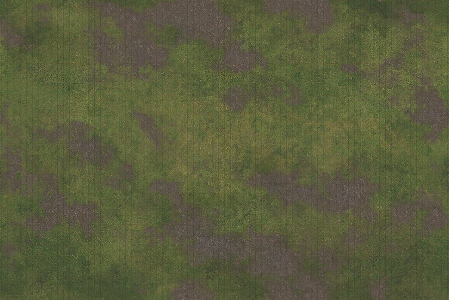 Monster Scenery: 6x4 Adventure Mat - Broken Grassland/Desert Scrubland (ONLINE ORDER ONLY)
