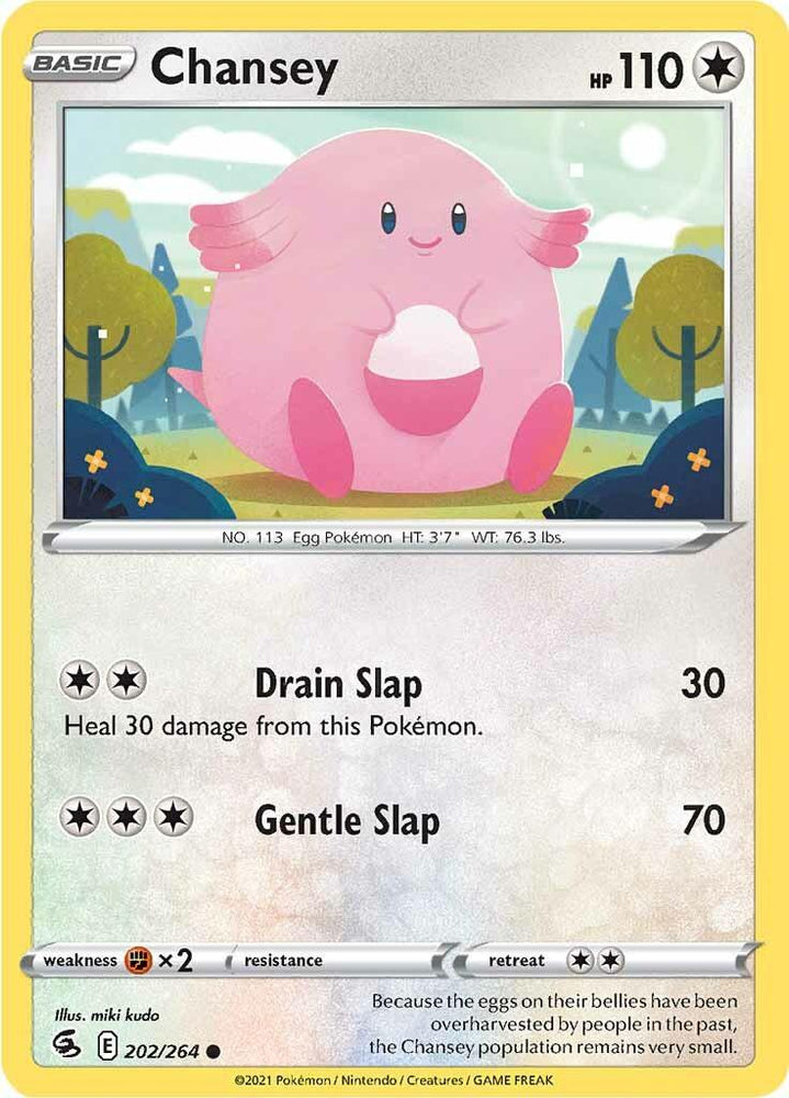 Chansey (202/264) [Sword & Shield: Fusion Strike] (Online Only)