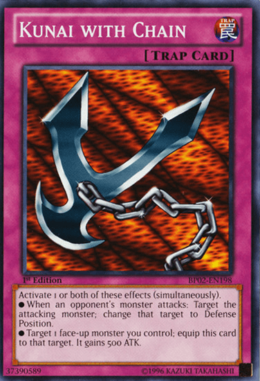 Kunai with Chain [BP02-EN198] Common (ONLINE ORDER ONLY)