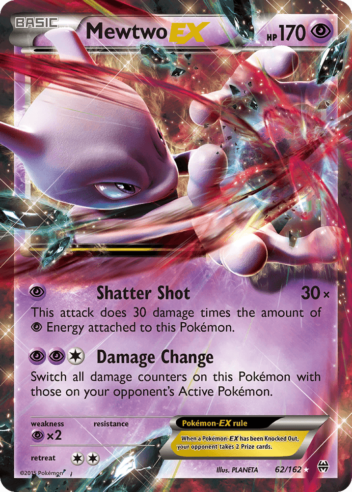 Mewtwo EX (62/162) [XY: BREAKthrough] (Online Only)