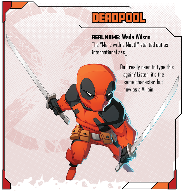 Marvel United: X-Men Deadpool Expansion - Kickstarter Edition (ONLINE ORDER ONLY)