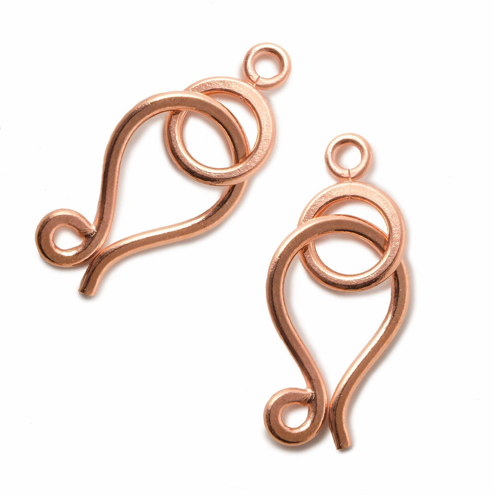 42x26mm Copper Hook and Eye Clasp (ONLINE ORDER ONLY)