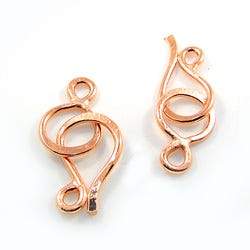 42x26mm Copper Hook and Eye Clasp (ONLINE ORDER ONLY)