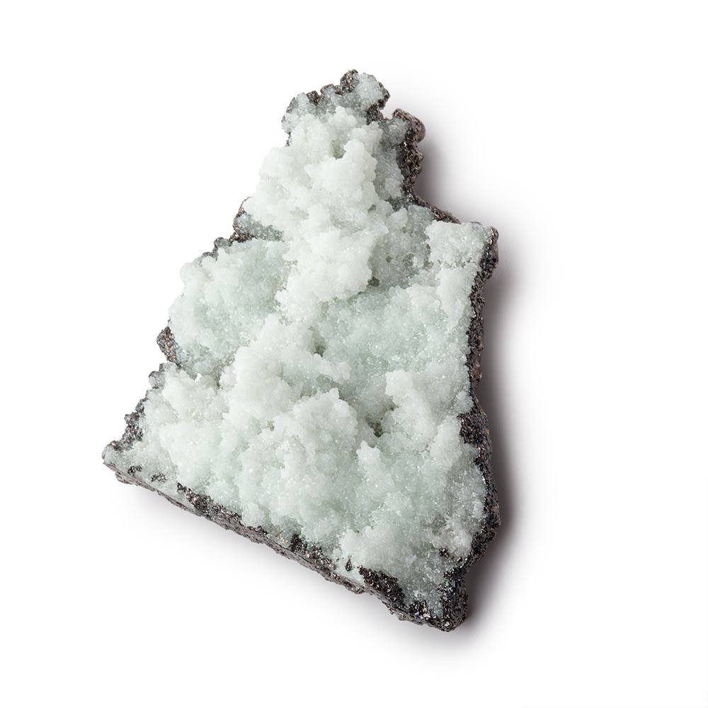 42x36mm Black Gold Leafed Mineral Crystal Pendant 1 piece (ONLINE ORDER ONLY)