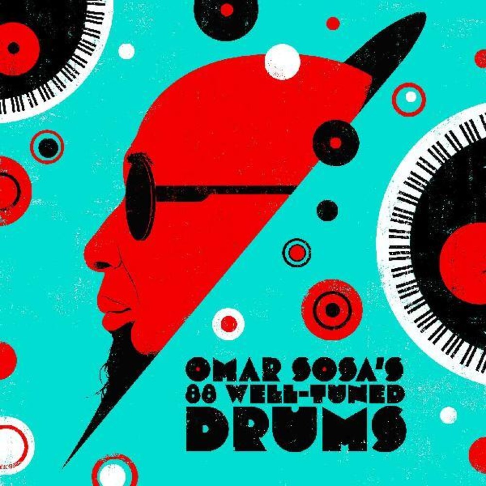Omar Sosa's 88 Well-Tuned Drums [Clear Vinyl] (Red) [Record Store Day]