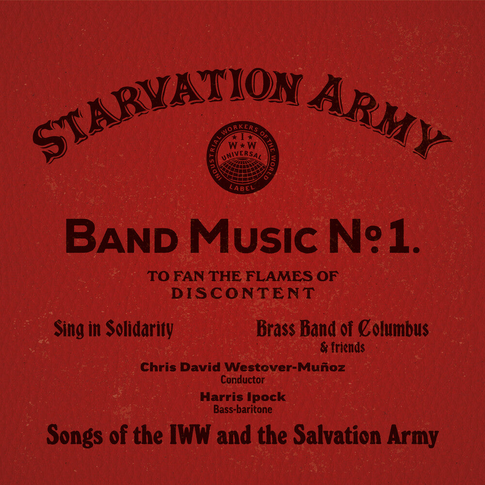 Starvation Army: Band Music No. 1 Songs Of The Iww [CD]