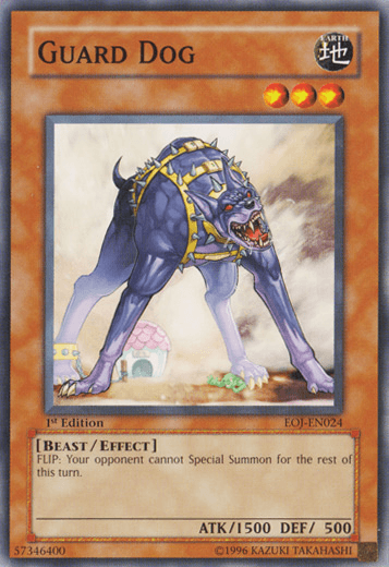 Guard Dog [EOJ-EN024] Common (ONLINE ORDER ONLY)