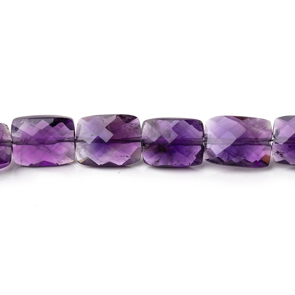 9.5-11mm Amethyst Faceted Rectangle Beads 16 inch 39 pieces (ONLINE ORDER ONLY)