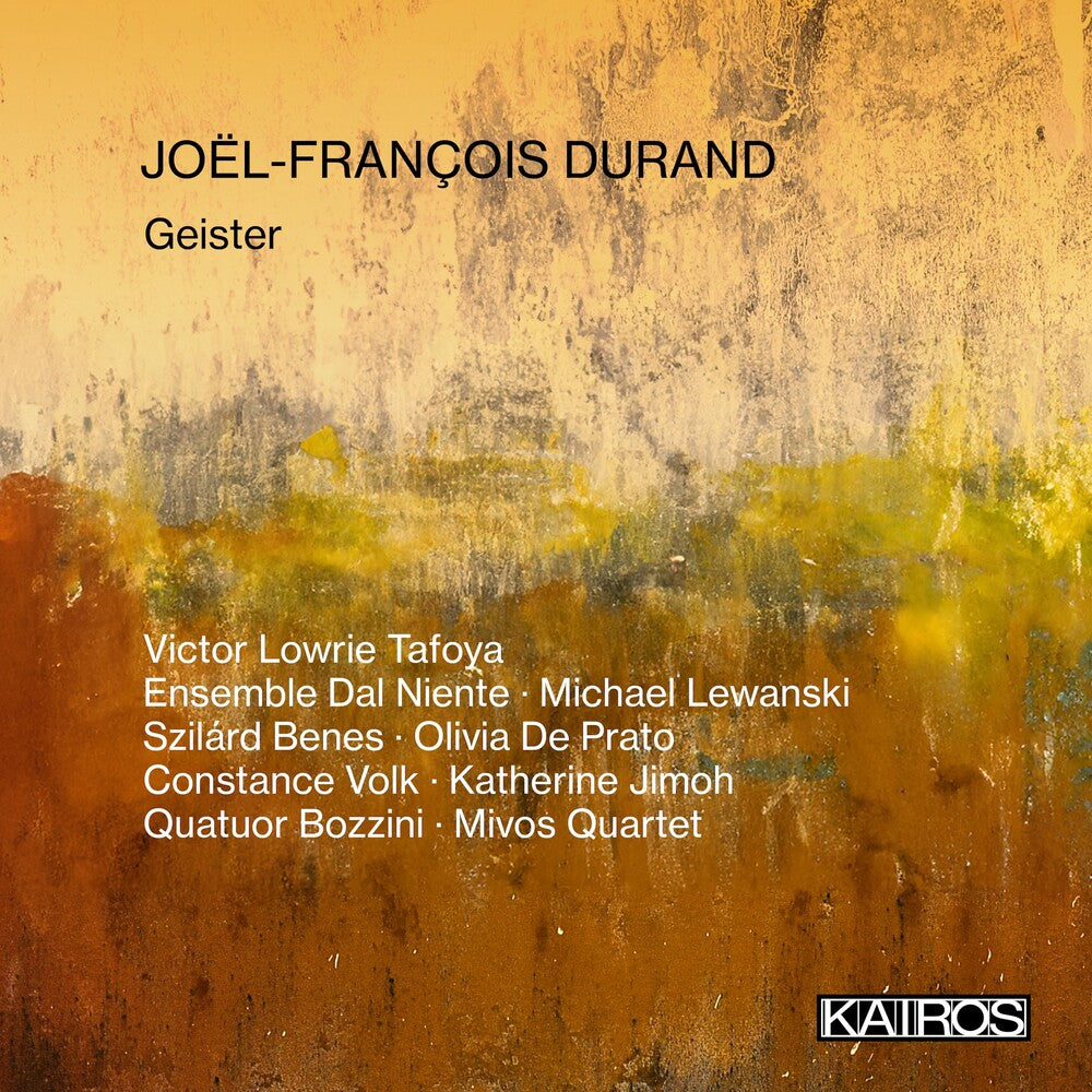 Joel-Francois Durand: Geister / Various [CD]