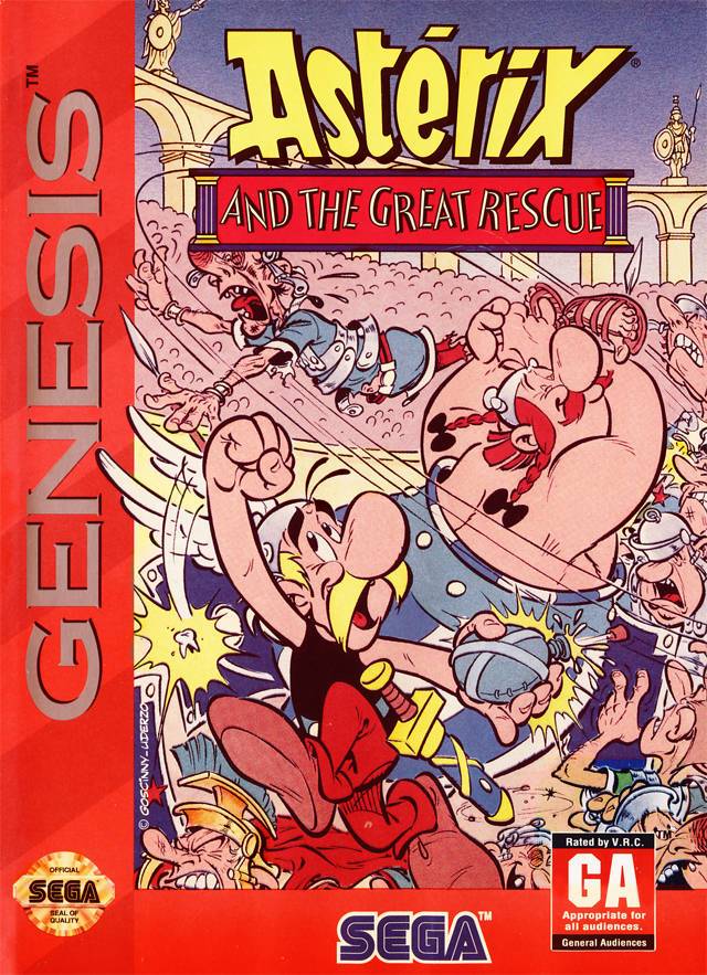 Asterix and the Great Rescue (Sega Genesis) (ONLINE ORDER ONLY)