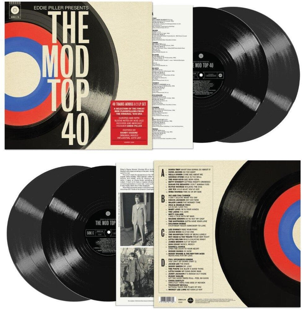 Eddie Piller Presents The Mod Top 40 / Various [LP]