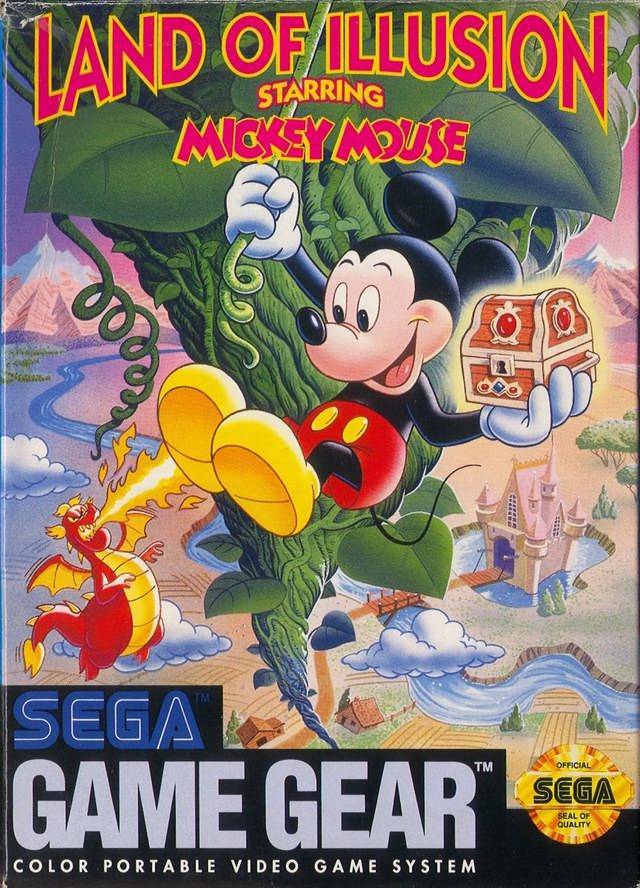 Land of Illusion Starring Mickey Mouse (Sega Game Gear) (ONLINE ORDER ONLY)