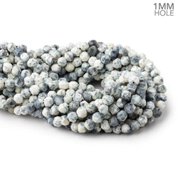 7mm Dendritic Opal Modified Round Beads 14 inch 52 pieces with 1mm Drill Hole (ONLINE ORDER ONLY)