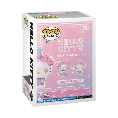 Sanrio Hello Kitty 50th Anniversary Hello Kitty with Balloon Funko Pop! Vinyl Figure #76 (ONLINE ORDER ONLY)
