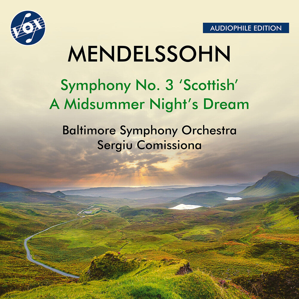 Symphony No. 3 Op. 56 Scottish A Midsummer Night's [CD]