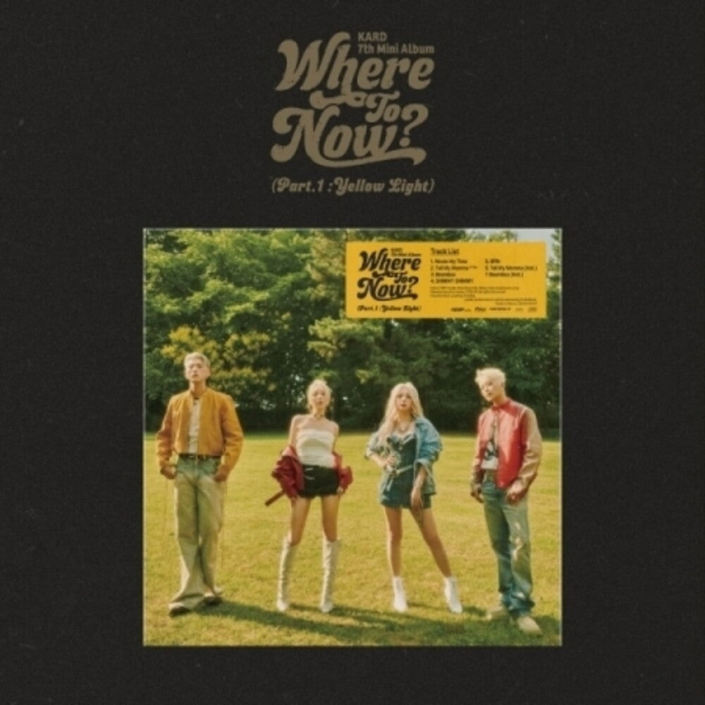 Where To Now - Part.1: Yellow Light (Post) (Stic) [CD]