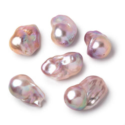18-25mm Lilac Peach Ultra Baroque Focal Beads 1 piece AA (ONLINE ORDER ONLY)