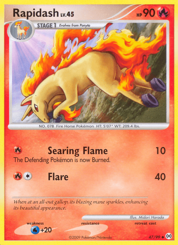 Rapidash (47/99) [Platinum: Arceus] (Online Only)