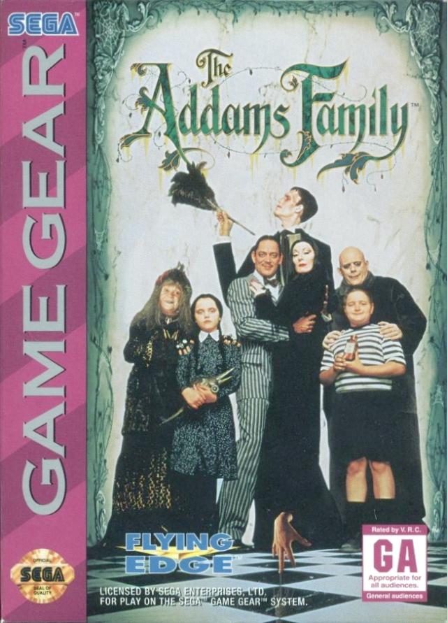 Addams Family (Sega Game Gear) (ONLINE ORDER ONLY)