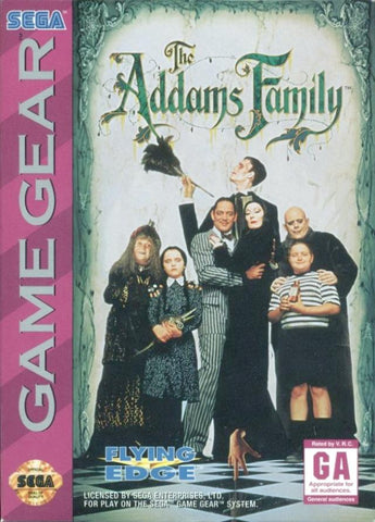 Addams Family (Sega Game Gear) (ONLINE ORDER ONLY)