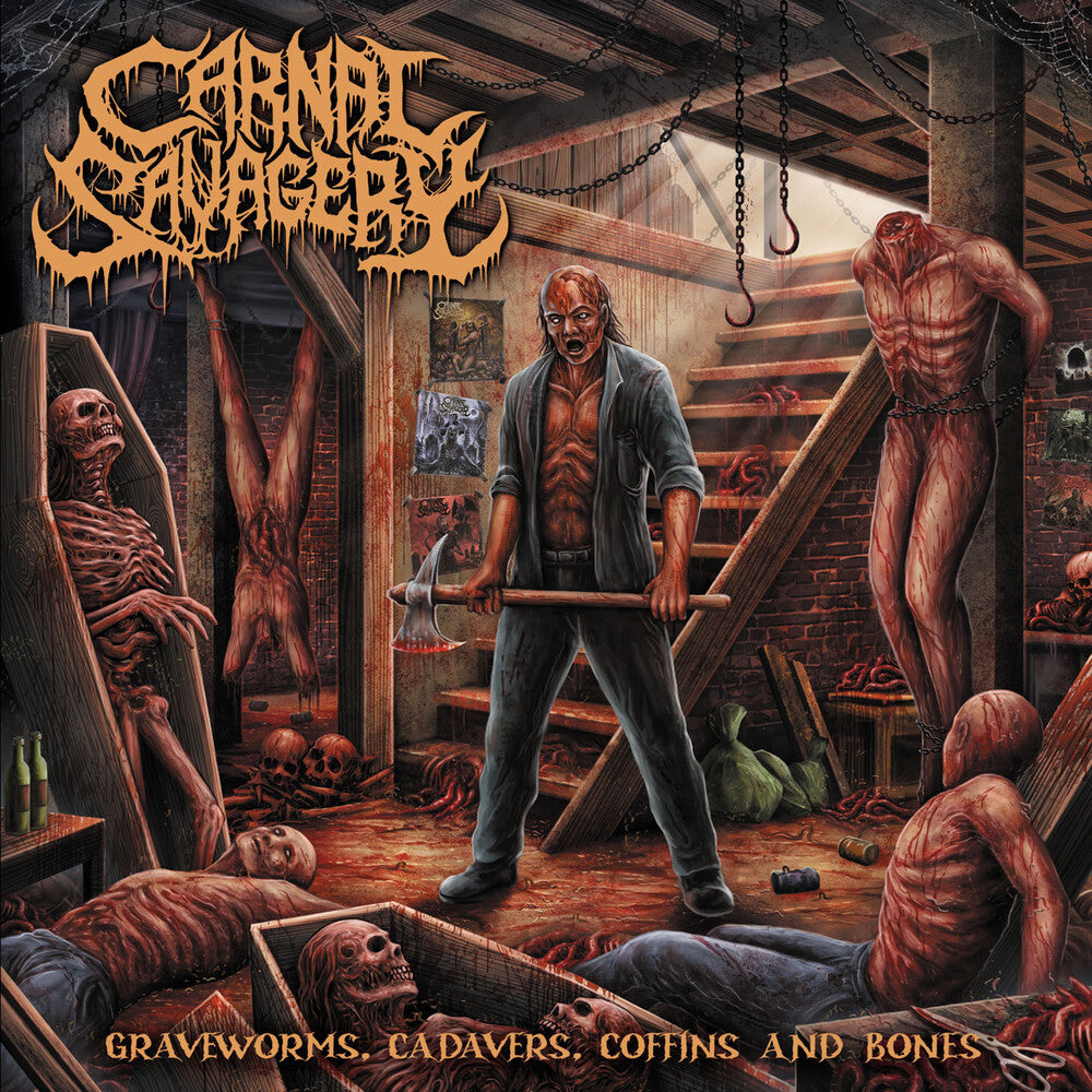 Graveworms Cadavers Coffins & Bones [CD]