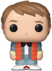 Funko Bitty POP! Rides: Back to the Future Marty McFly and Time Machine (ONLINE ORDER ONLY)