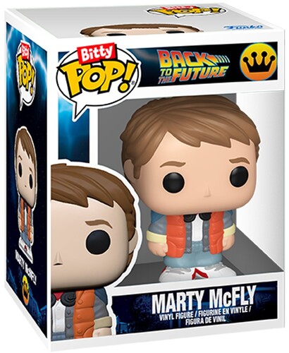 Funko Bitty POP! Rides: Back to the Future Marty McFly and Time Machine (ONLINE ORDER ONLY)