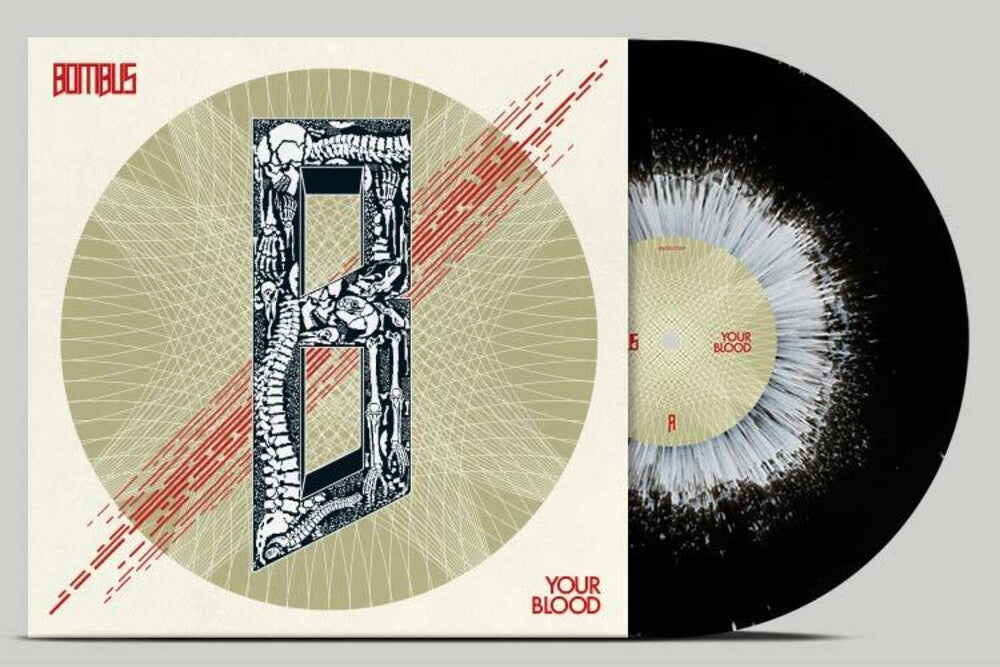 Your Blood - B/W Splatter (Blk) [Colored Vinyl] (Wht)