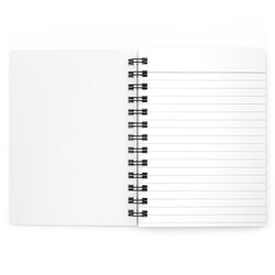 Groovy Alien Peace Spiral Bound Journal – Retro 90s Smiley UFO & Rainbow Notebook Spiral Bound Journal (ONLINE ORDER ONLY)