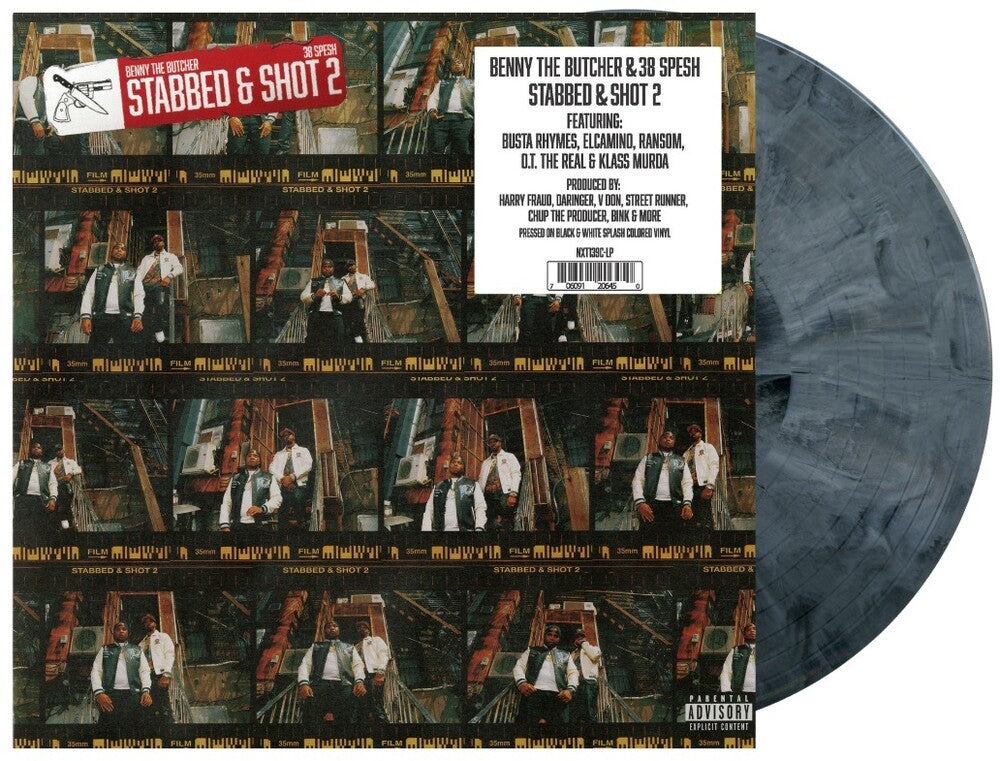 Stabbed & Shot 2 (Blk) [Colored Vinyl] (Wht)
