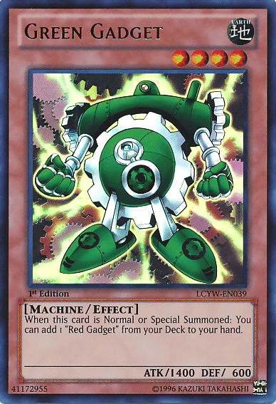 Green Gadget [LCYW-EN039] Ultra Rare (ONLINE ORDER ONLY)