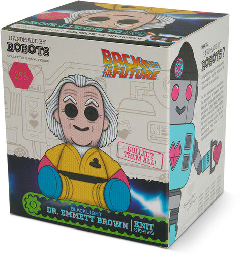 Back to the Future Dr. Emmett Brown Collectible Vinyl Figure (Limited Edition Blacklight) - #256 (ONLINE ORDER ONLY)