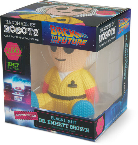 Back to the Future Dr. Emmett Brown Collectible Vinyl Figure (Limited Edition Blacklight) - #256 (ONLINE ORDER ONLY)